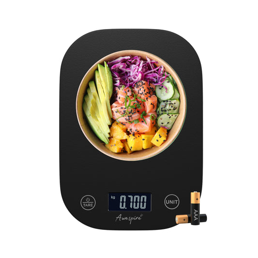 Awespire Digital Kitchen Weighing Scale - Black